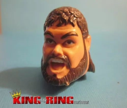 WWF Hasbro TYPHOON Wrestling Figure HEAD Accessories Custom Fodder WWE TUGBOAT