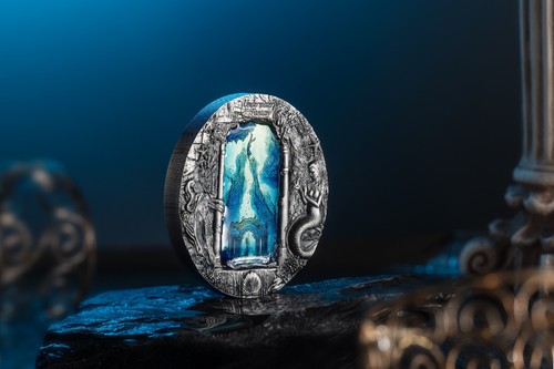 20 $ Dollar Underwater Fantasy - Sirenas Palau 3 oz plata 2024 - Imagen 4 de 9