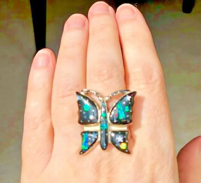 Butterfly opal deals ring