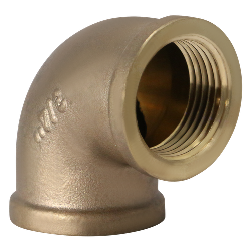 2 Pcs XFITTING 3/4" FIP x 3/4" FIP Elbow, Female NPT Brass Elbow, 90 Degree - 第 1/5 張圖片