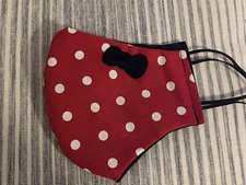 The Little Black Bow Face Mask | Reusable | Reversible | Washable