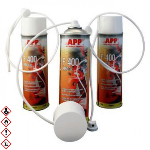 Hohlraumversiegelung Konservierung Spray 3x 500ml transparent Rostschutz app