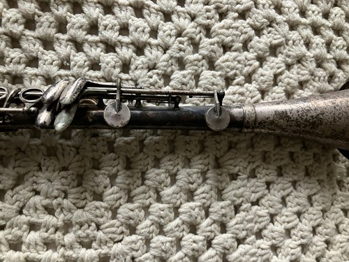 Vintage German Soprano Clarinet As-is - Picture 6 of 17