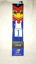 New STANCE Kansas Jayhawks Big Jay Mascot Men's Socks Large (9-12) Basketball