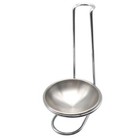 Stainless Steel Spoon Rest Long Handle Vertical Soup Ladle Holder