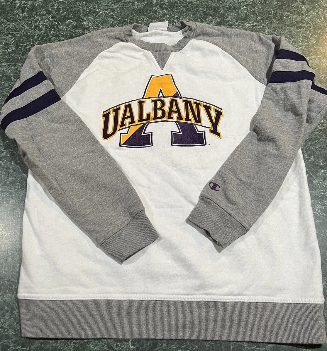 Ualbany crew neck sweatshirt top