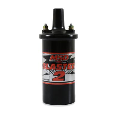 MSD 82023 Ignition Coil Blaster 2 High Performance, Black, 6-series ignition