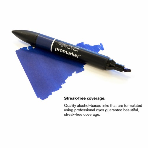 Winsor & Newton Promarker Doppelspitze Alkohol grafische Markerstifte 12+1 Set #1 - Bild 5 von 5