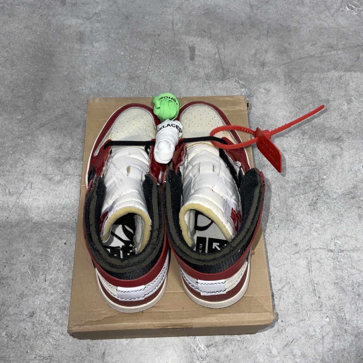 Nike Air Jordan Retro 1 High Chicago Off White Sz 7 100 Nike Air Jordan Retro 1 High Chicago Off White Sz 7 100