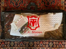 E.A. Mattes Contour White VS AP Quilted Saddle Pad Sz M  New 
