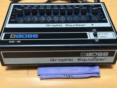 BOSS GE-10 Graphic Equalizer for Musical Instruments Vintage BOSS GE-10 Graphic Equalizer for Musical Instruments Vintage