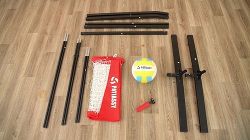 14ft Freestanding Volleyball Practice Net for Indoor or Outdoor Use Training Set - Video 1 of 1