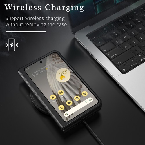 For Google Pixel Fold 5G Case Hard Hybrid Shockproof Slim Leather Phone Cover - Picture 8 of 36