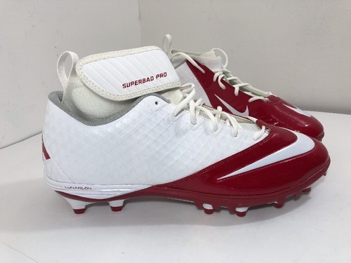 Nike Superbad Pro Lunarlon Fußballschuhe rot weiß 511334-161 Herren Größe 16 - Bild 2 von 8