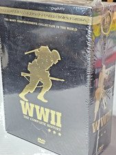 WWII: The Complete History DVD, 2005, 10-Disc Set, 60th Anniversary Sealed NEW