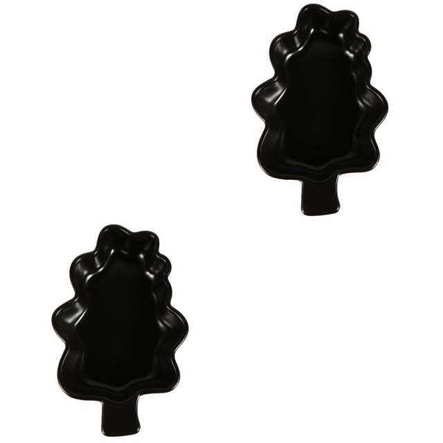 2 pcs Keramik Snack Platter Weihnachten Baum Tablett Keramik Backblech 2 pcs Keramik Snack Platter Weihnachten Baum Tablett Keramik Backblech