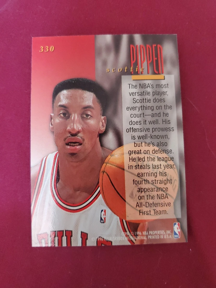 1996 Fleer ultra Scottie pippen #330 Card | eBay