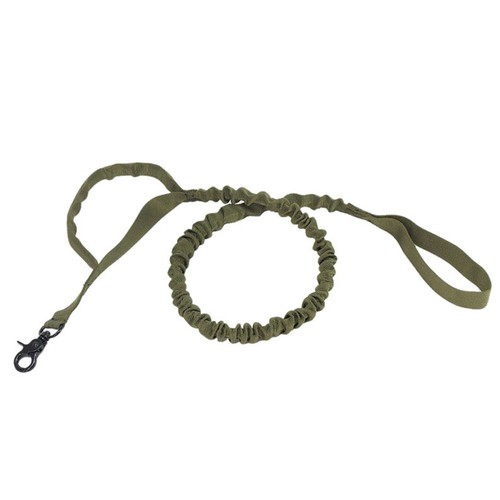 1x Tactical Dog Leash Elastic Leads Adjustable Belt Military Release Training - Picture 9 of 14