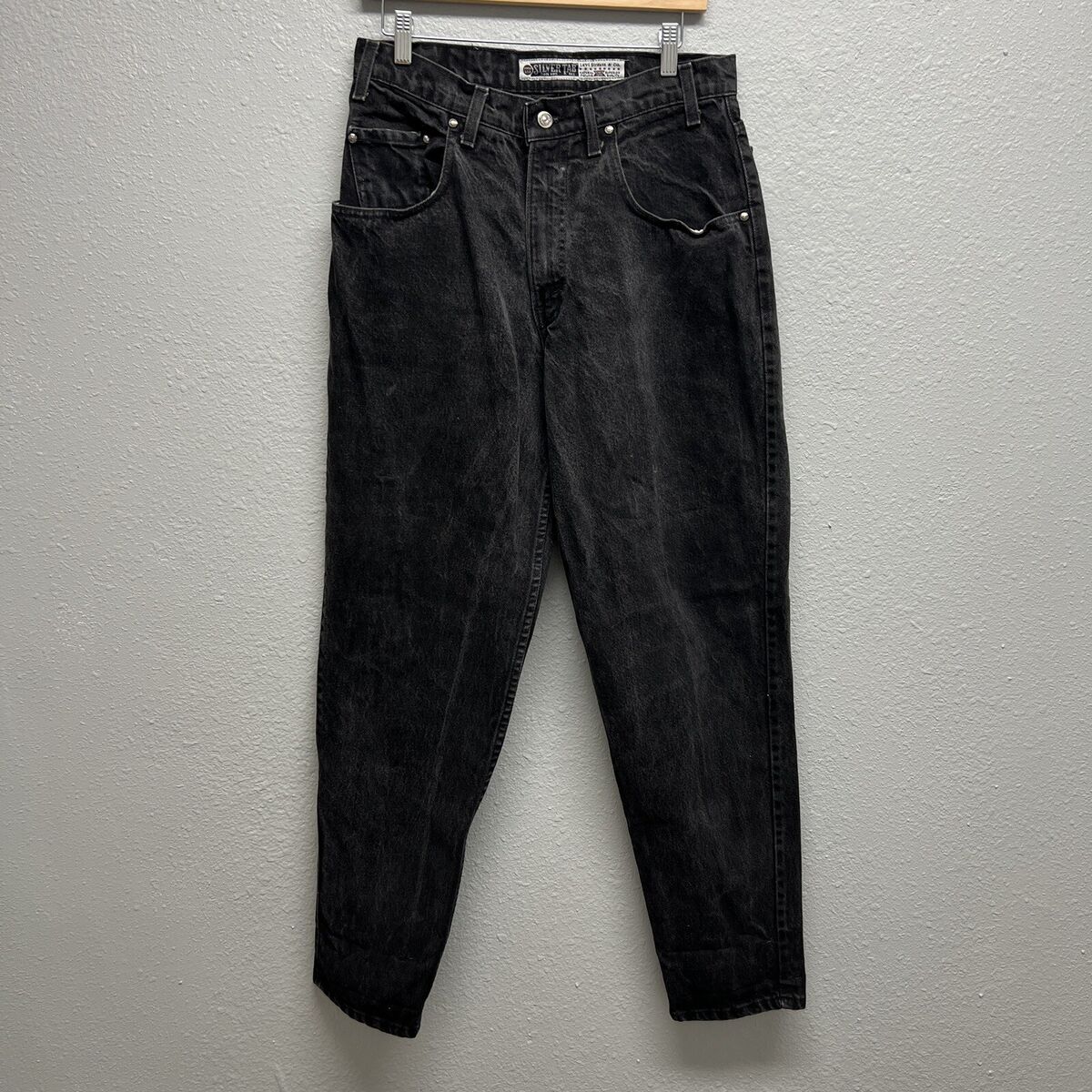 Vintage 90s Levi's Silvertab 560 Charcoal Black Denim Jeans Vintage 90s Levi's Silvertab 560 Charcoal Black Denim Jeans