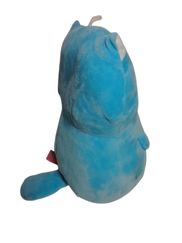 Muñeca suave de peluche azul danche 9"" de juguete de peluche Klepto gato hiperbarba - Imagen 4 de 6