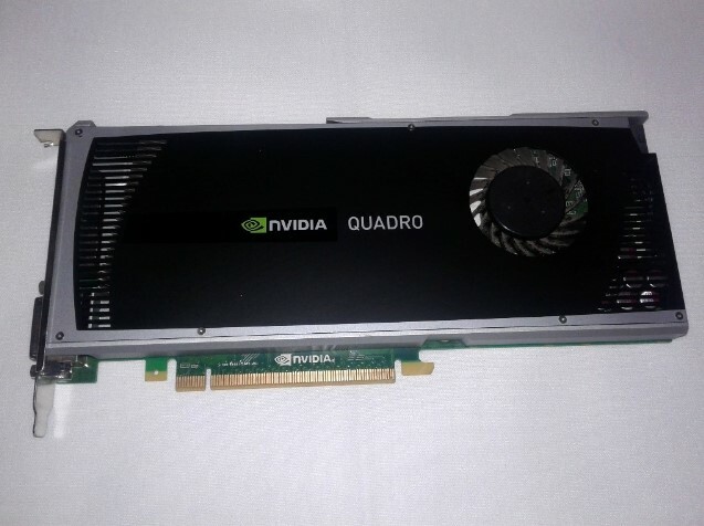 nvidia quadro 4000 workstation professional graphics card