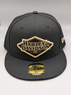 Harley-Davidson NEW ERA キャップ Harley-Davidson Men's Washed Colorblock 39THIRTY Fitted Hat