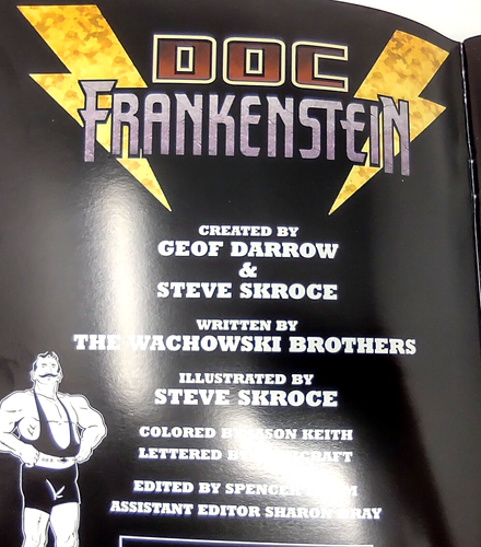 Doc Frankenstein Issue 1 Burlyman Entertainment Comics 2004 First Printing - Picture 4 of 7