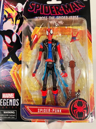 Juego de 7 figuras de acción retro de 6" Marvel Legends Across The Spider-Verse 2023 sin usar, en caja - Imagen 3 de 9