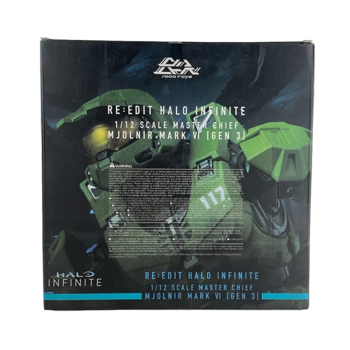 6" Halo Infinite Master Chief Mjolnir MK VI [GEN 3] Actionfigur mit Waffe OVP - Bild 4 von 6