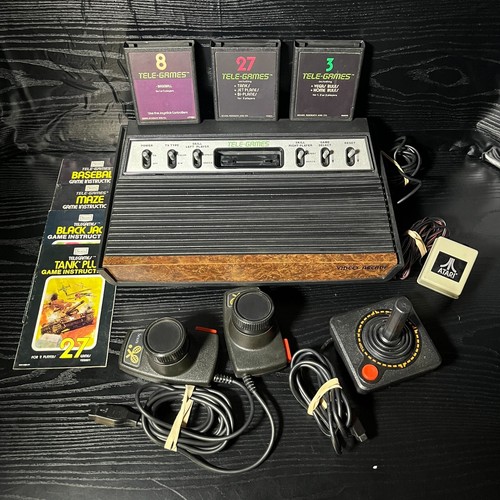 Sears Tele-Games - Lote Atari 2600 "Light Sixer", Producción Temprana *Probado* - Imagen 1 de 24