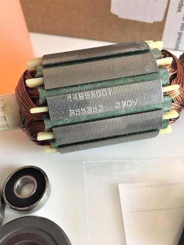 Original Rotor Inducido HILTI TE60 ATC AVR (03-04) Tercera y Cuarta #441052 230V - Imagen 7 de 8