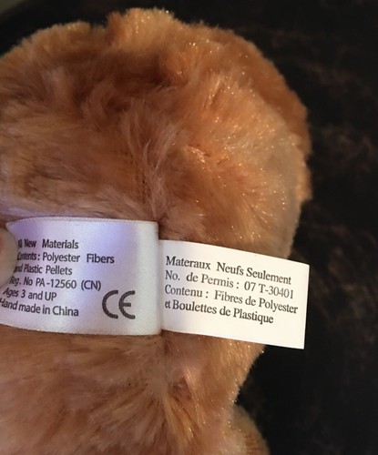 Keeneland Tan Brown Jockey Bear Plush 7 Inch - Picture 5 of 6