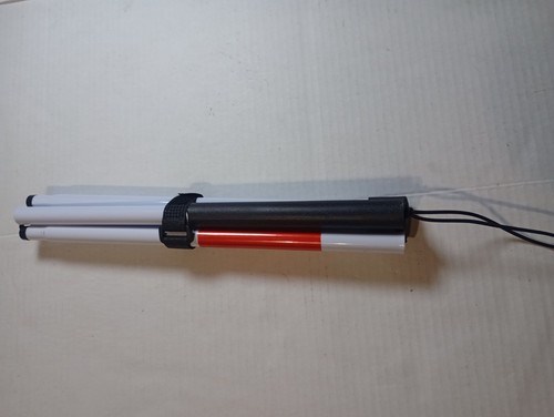 Foldable White Stick | White Cane for Blind | Folding Cane | Heavy Duty