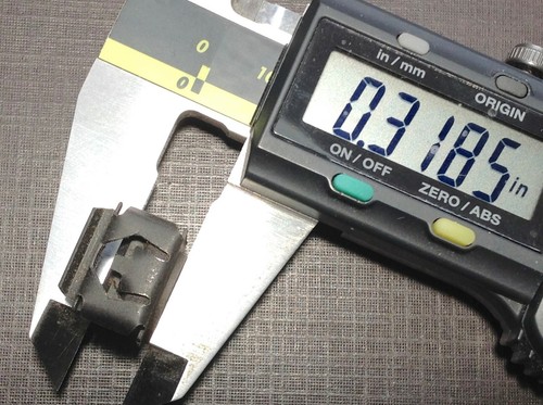 NORS 5/16-24 black phosphate low carbon steel jam style cage nut Mercury Ford - Picture 7 of 7