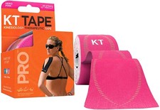 KT Tape PRO 20 Strip 10" Precut- Hero Pink
