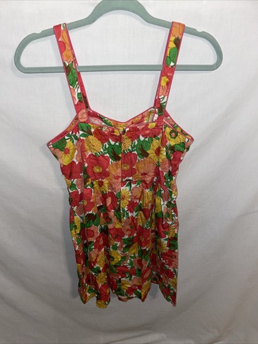 Tulle Summer Dress Womens Size Small Pink Floral Shoulder Straps Sleeveless - Picture 8 of 12