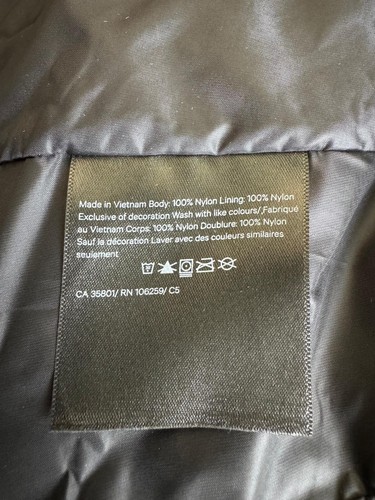 Lululemon Women's Parka Raincoat Anorak Jacket Lined Outdoor Black Hood Size 6 - Picture 11 of 13