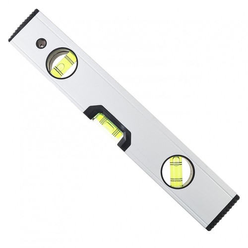 300mm 12-Inch Magnetic Level and Ruler, 180/90/45 Degree Bubbles, Metric Scale - Picture 12 of 12