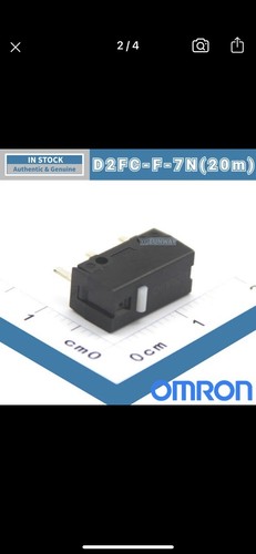 Mikroschalter Set Omron D2FC-F-7N Maustaster + Mausfüße Für Razer Naga Molten - Bild 5 von 6