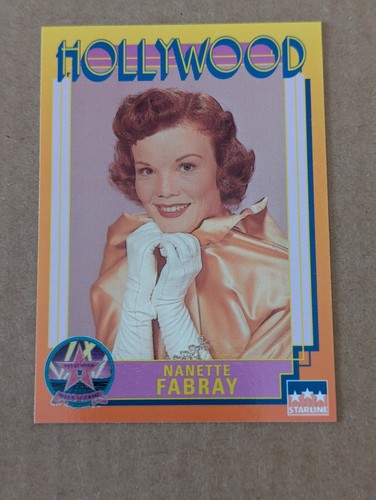 HOLLYWOOD WALK OF FAME Starline 1991 Schauspieler/Schauspielerinnen Sammelkarten *SIE WÄHLEN AUS* - Bild 183 von 249