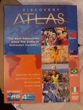 DISCOVERY ATLAS 2006 NEW SEALED PAL 4 DISC DVD SET CHINA-BRAZIL-AUSTRALIA-ITALY