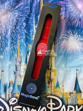 2022 Disney Parks MagicBand+ Plus Solid RED MagicBand + Ready To Link New