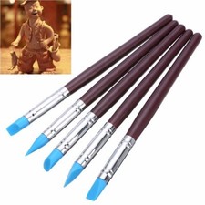BD/_5X Silicone Rubber Shapers Polymer Clay Sculpting Fimo Modelling Tool