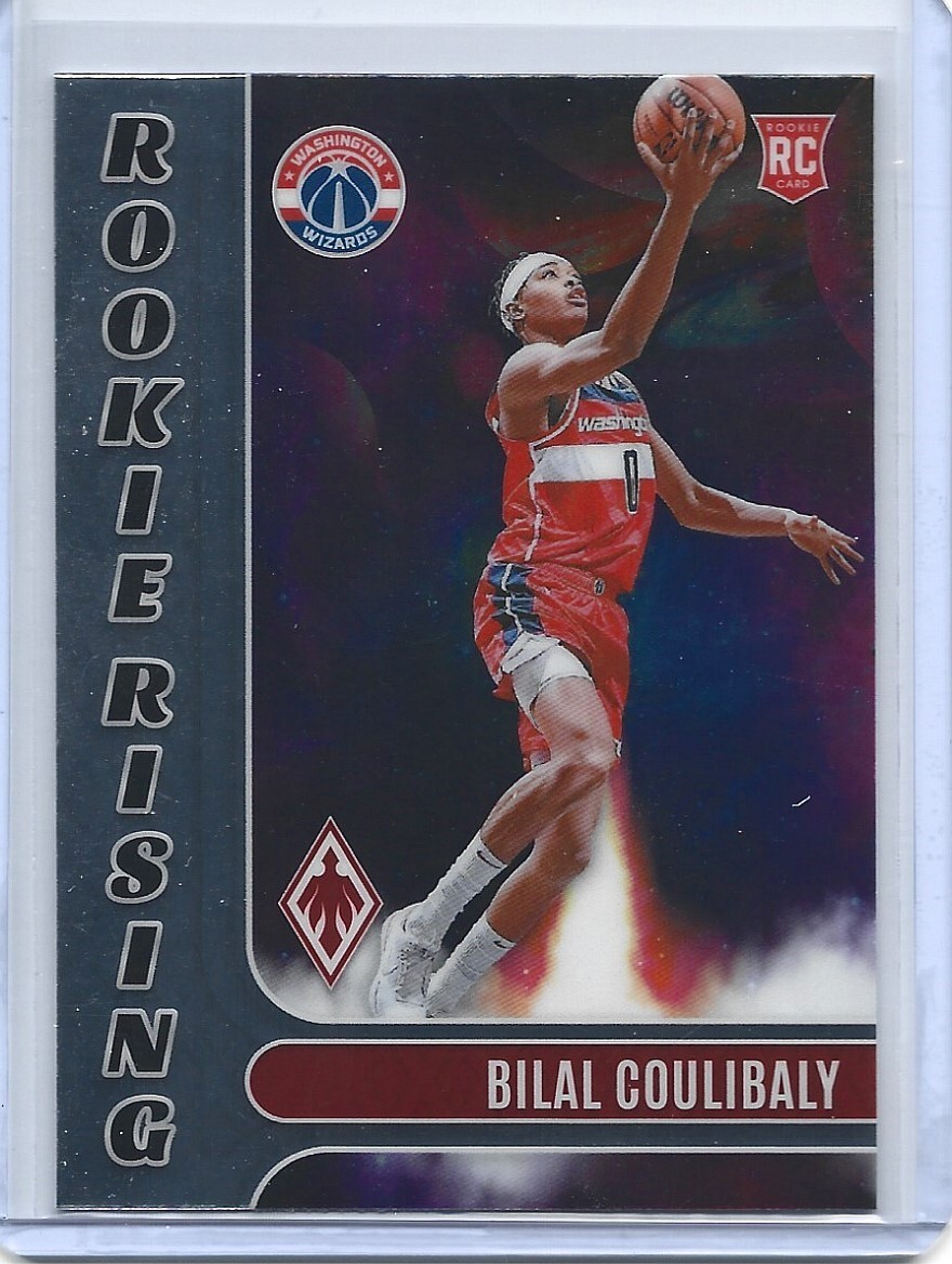 2023-24 Panini Phoenix Bilal Coulibaly - Rookie Rising RC #18 Washington Wizards