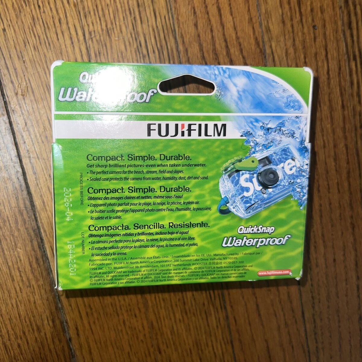 In-Hand Supreme FujiFilm Waterproof Camera Blue | eBay In-Hand Supreme FujiFilm Waterproof Camera Blue | eBay