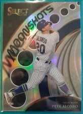 2021 PANINI SELECT MOONSHOTS HOLO PETE ALONSO #10 NEW YORK METS