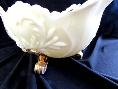 Northwood Louis XV Puddingglas Obstschale - Bild 3 von 11