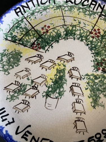 Antica Locanda Montin ~ Venzia Italien ~ Restaurant Teller ~ 8 1/4" - Bild 2 von 4