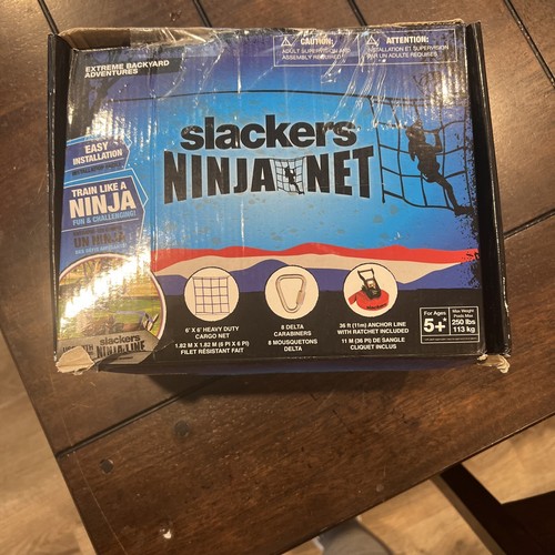 Slackers Ninja Cargo Net, Extreme Outdoor Climbing