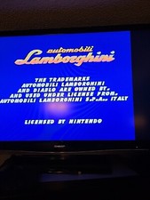 Automobili Lamborghini Nintendo 64 N64 Authentic Tested Working
